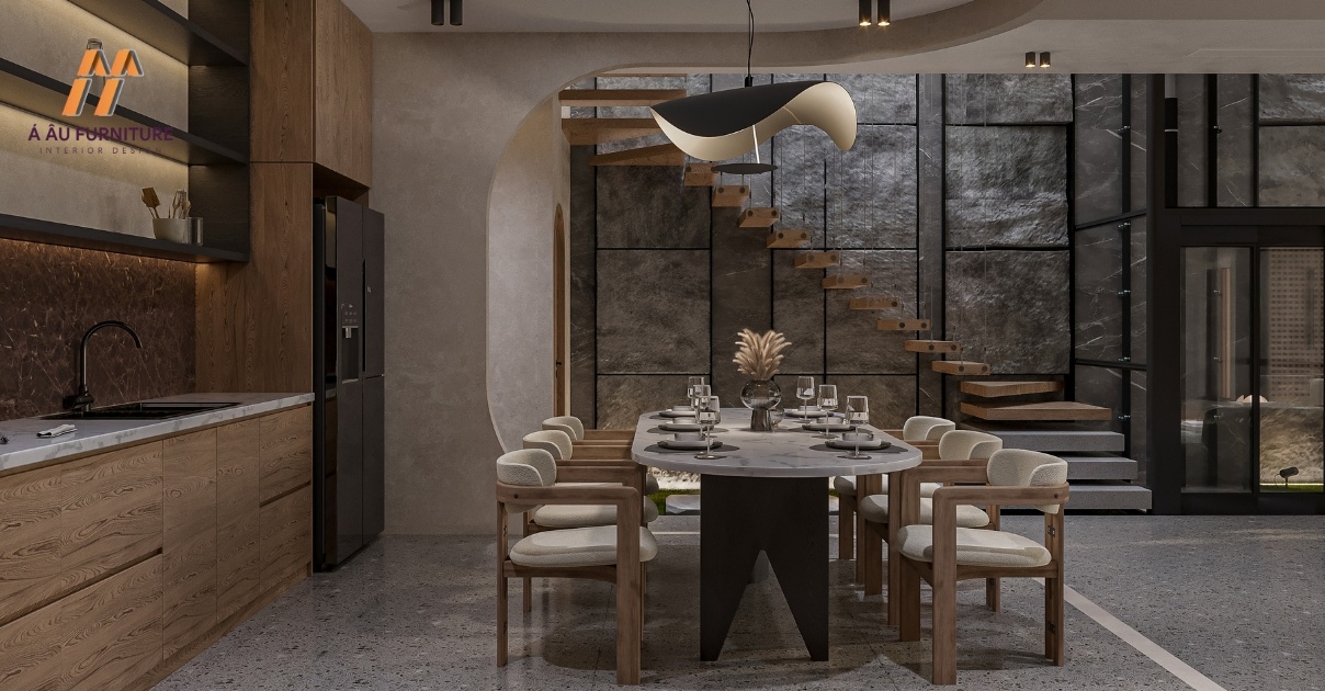 Mẫu nhà bếp đẹp đơn giản