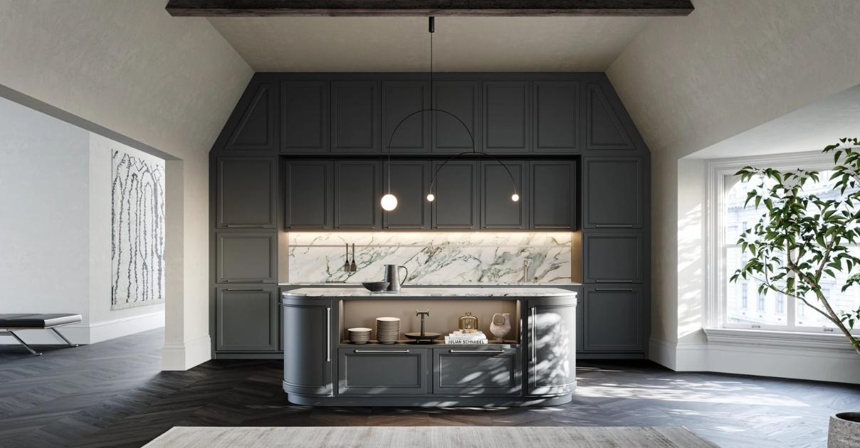 Mẫu nhà bếp đẹp đơn giản