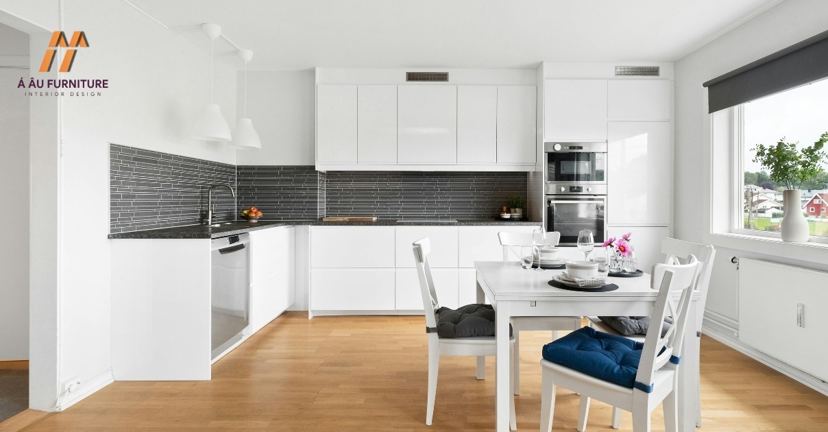 Mẫu nhà bếp đẹp đơn giản