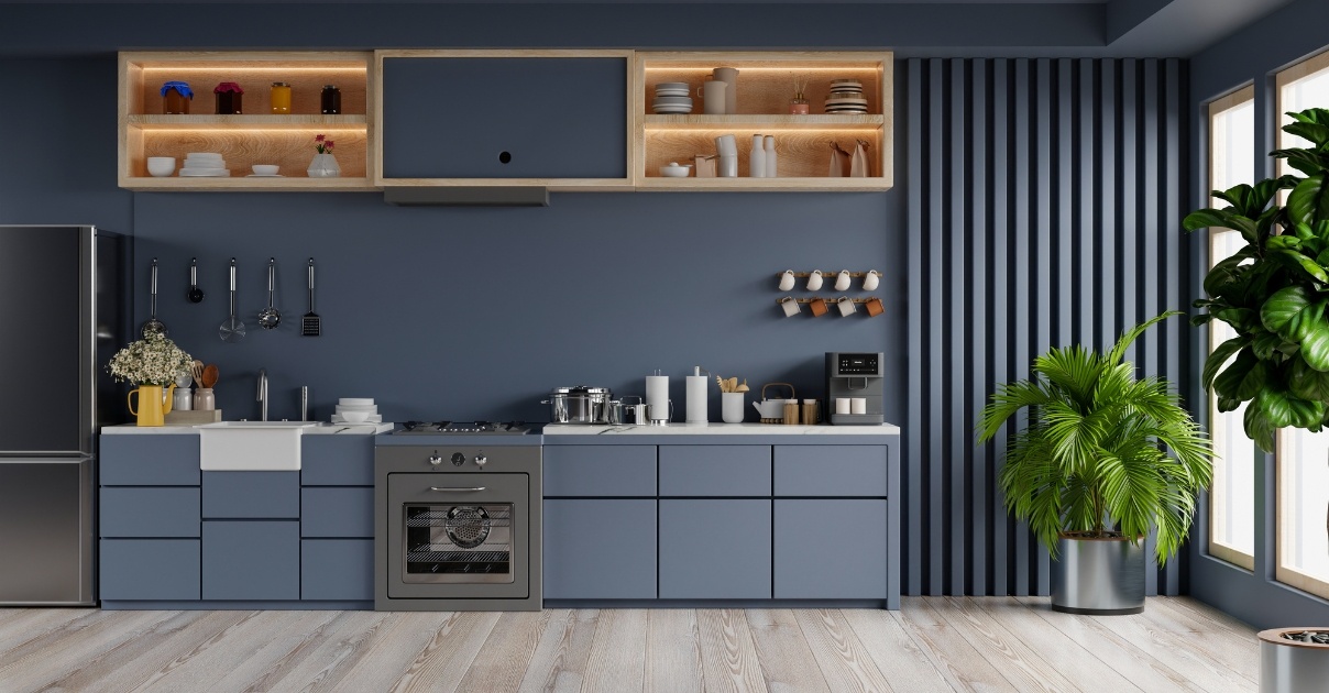 Mẫu nhà bếp đẹp đơn giản