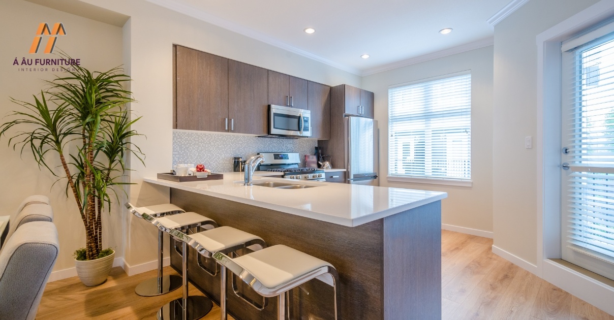 Mẫu nhà bếp đẹp đơn giản