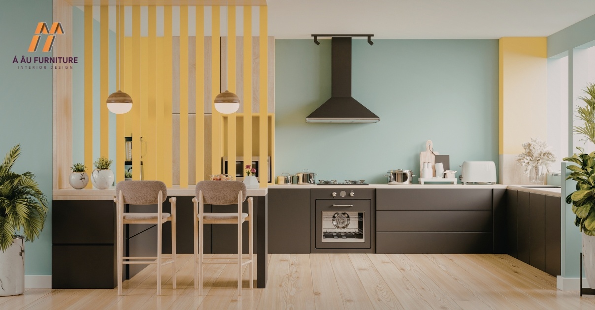 Mẫu nhà bếp đẹp đơn giản