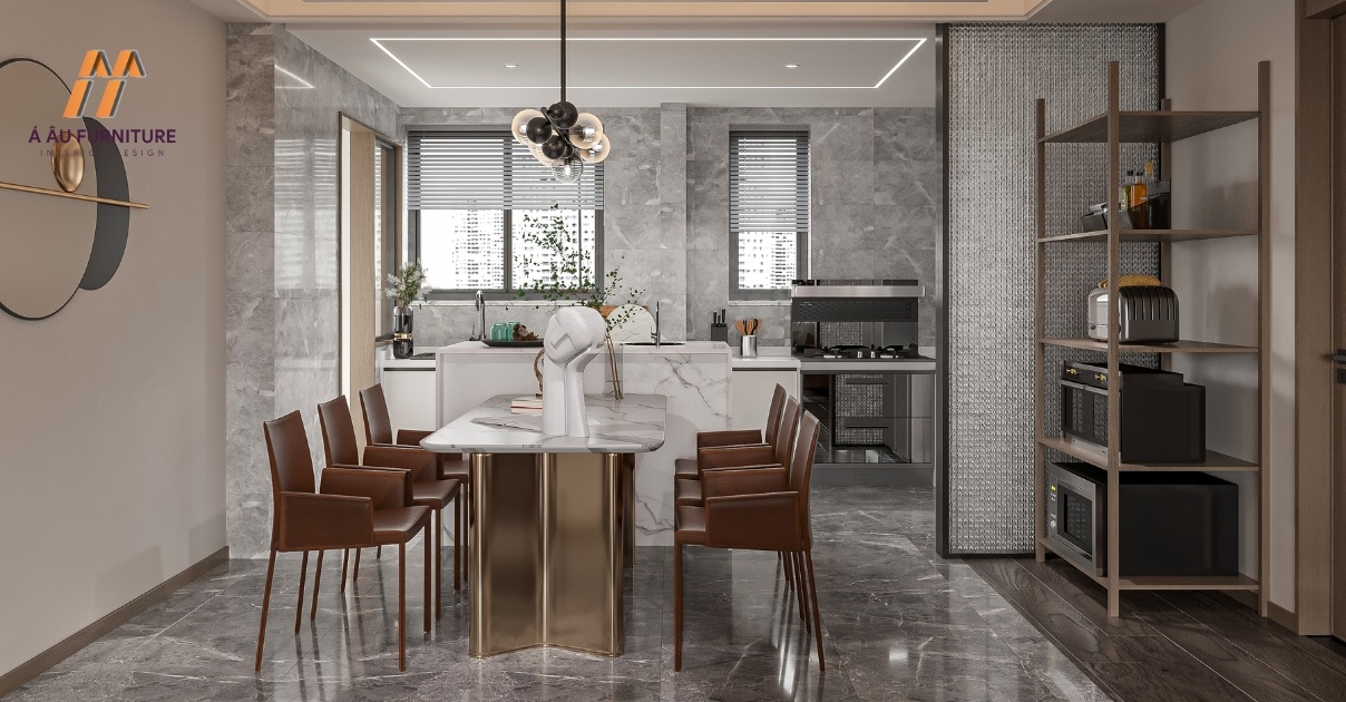 Mẫu nhà bếp đẹp đơn giản