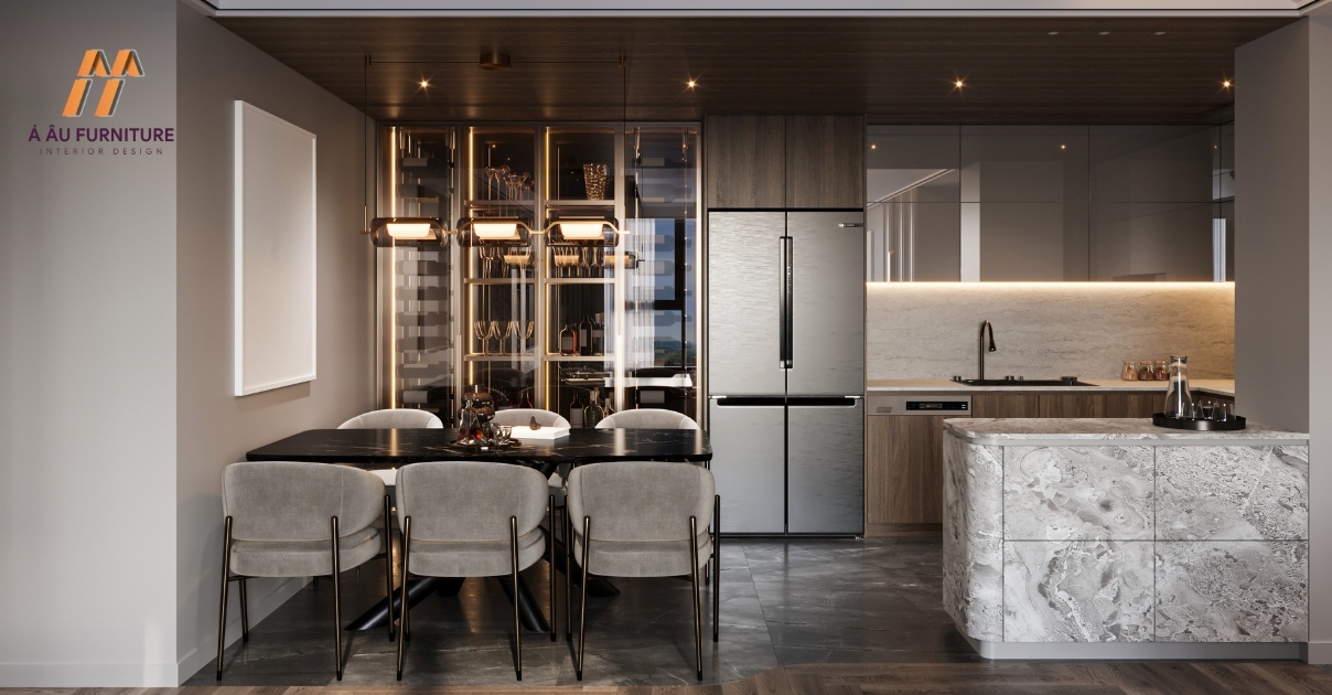 Mẫu nhà bếp đẹp đơn giản