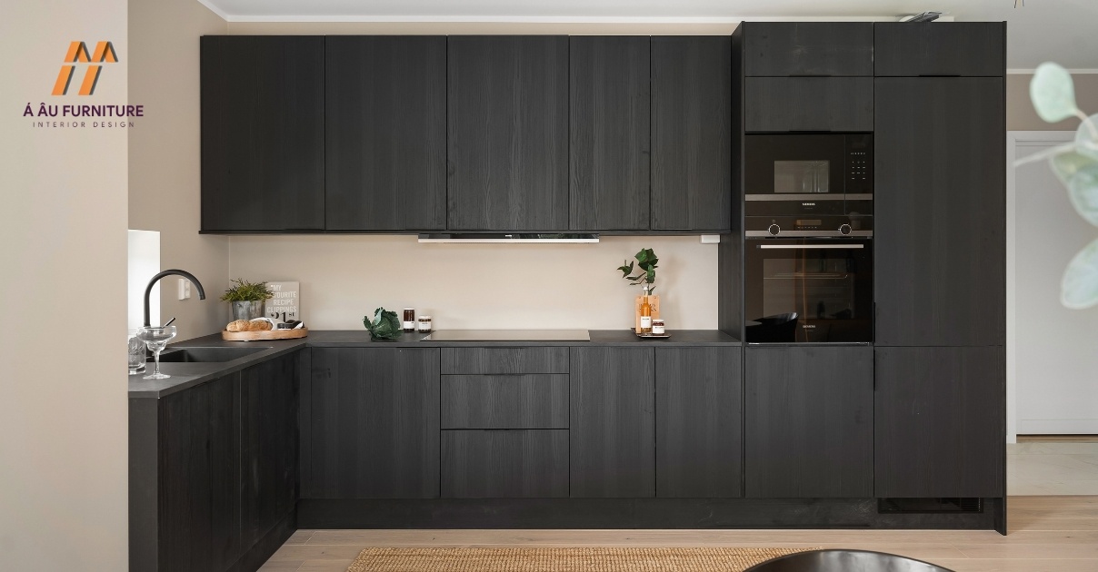 thiết kế bếp chung cư