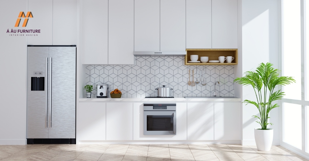 thiết kế bếp chung cư
