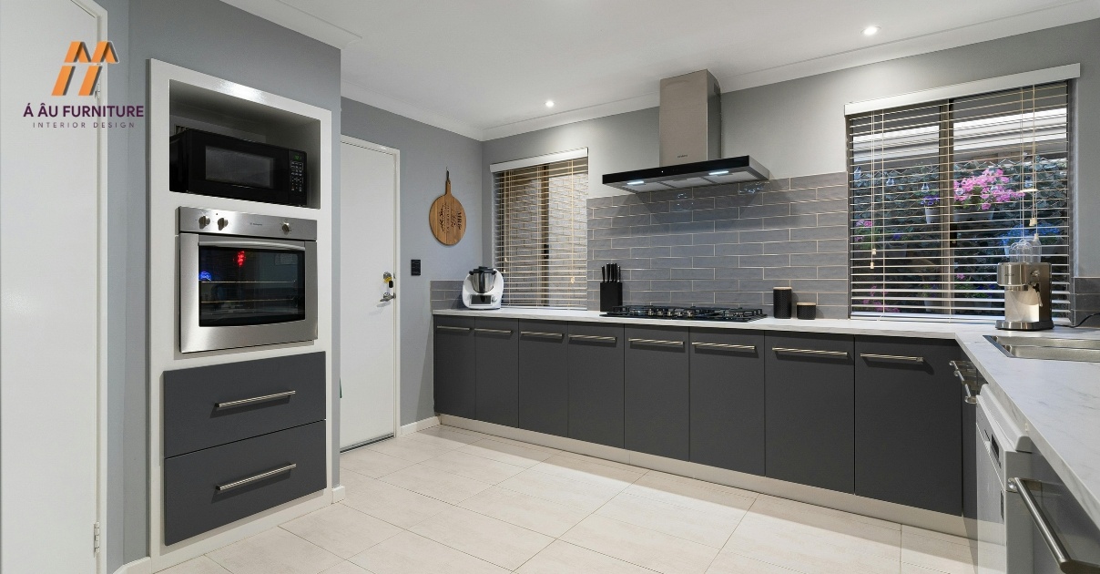 thiết kế bếp chung cư