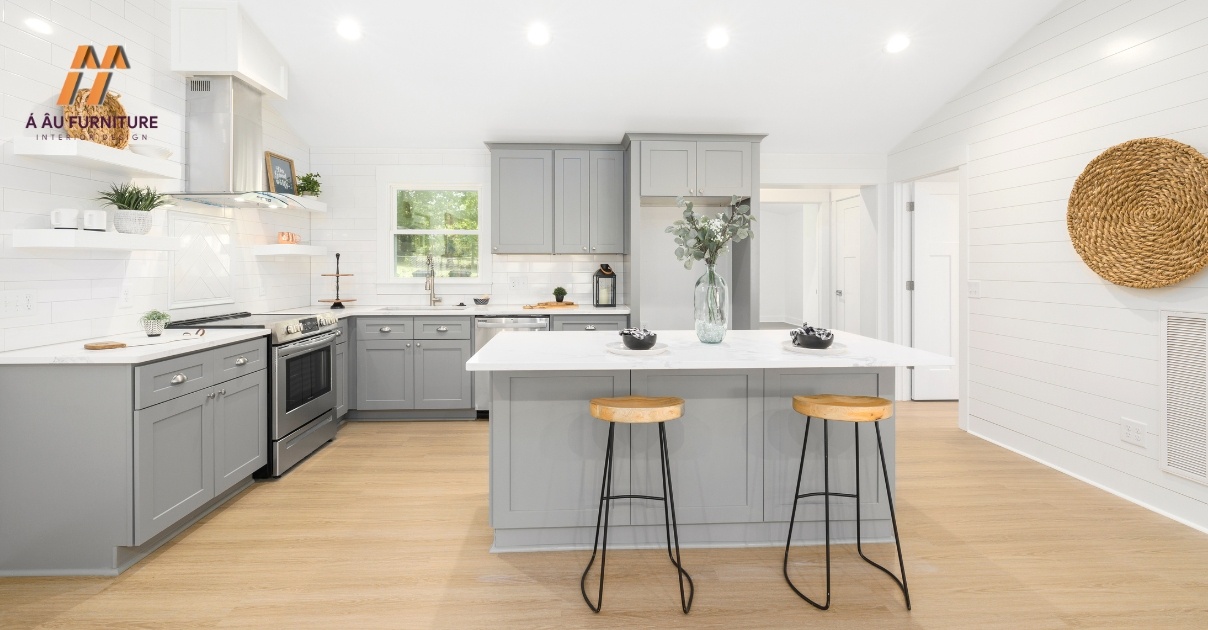 thiết kế nội thất phòng bếp