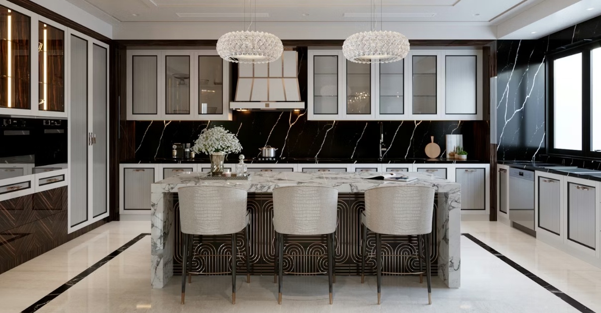 thiết kế nội thất phòng bếp