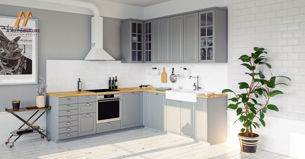 thiết kế nội thất phòng bếp