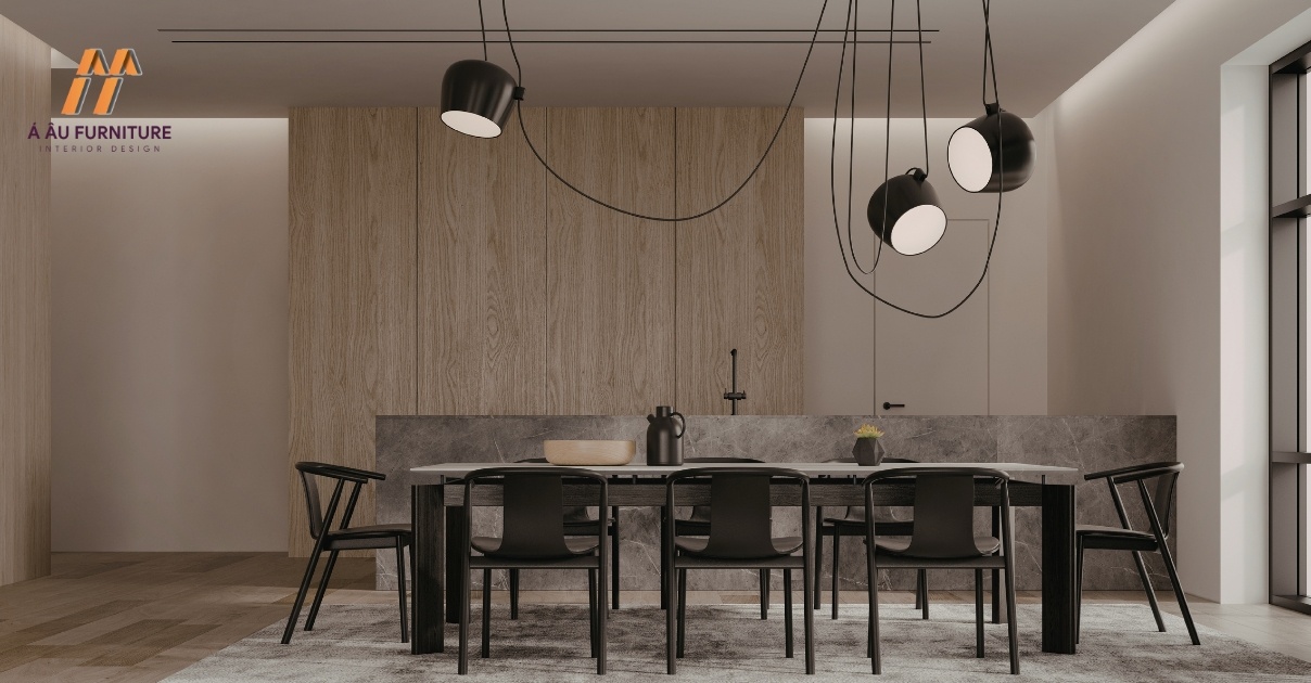 thiết kế phòng ăn