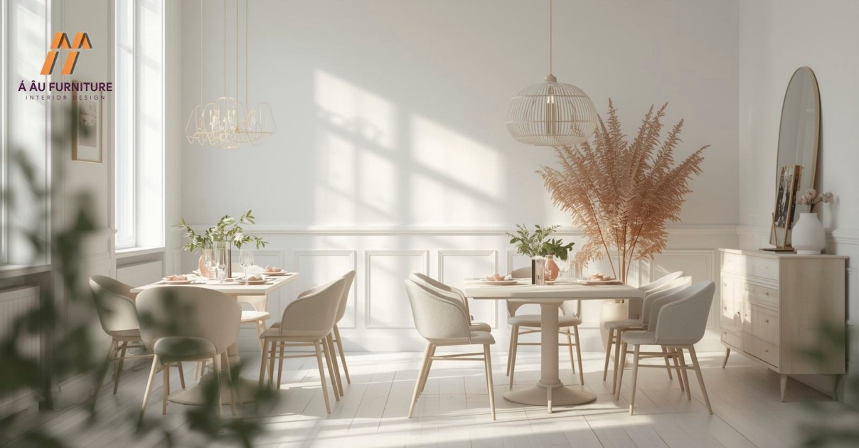 thiết kế phòng ăn