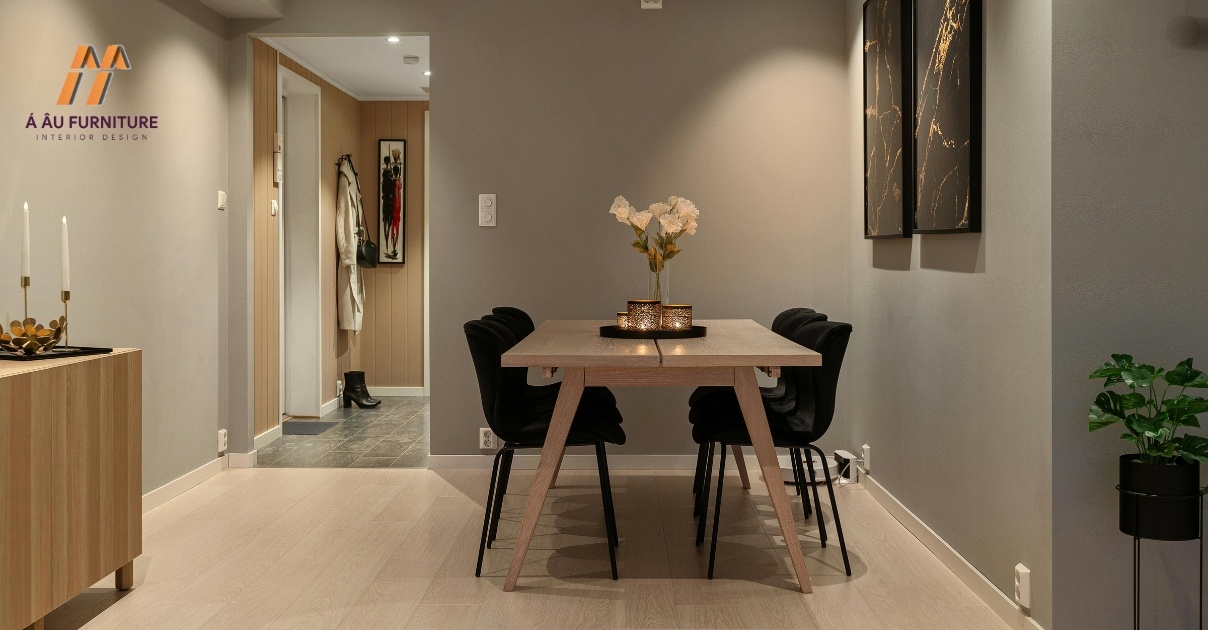 thiết kế phòng ăn