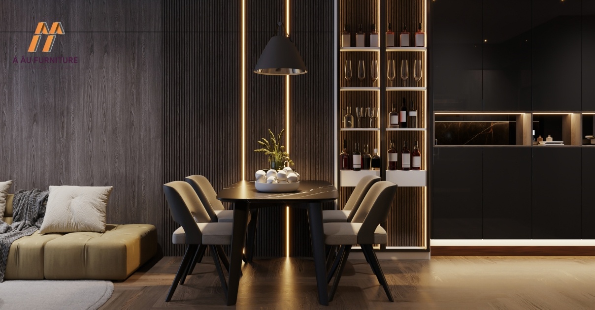 thiết kế phòng ăn