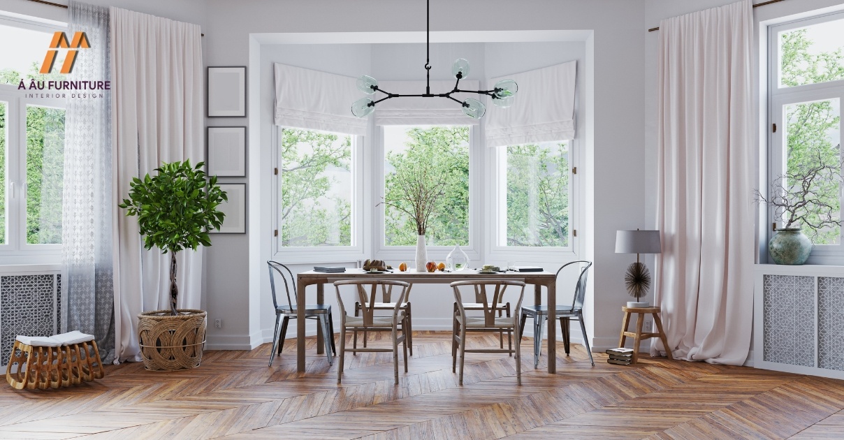 thiết kế phòng ăn