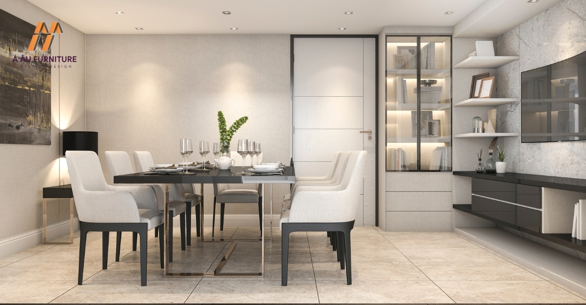 thiết kế phòng ăn