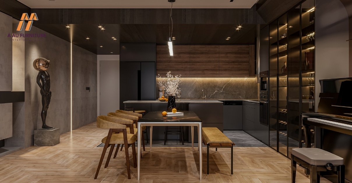 thiết kế phòng ăn