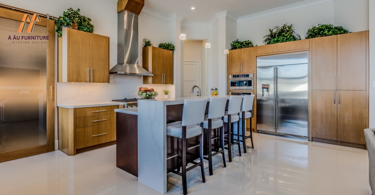 thiết kế phòng bếp nhà cấp 4