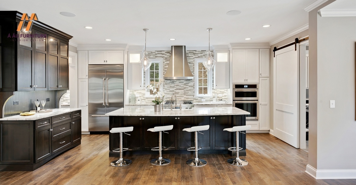 thiết kế phòng bếp nhà cấp 4