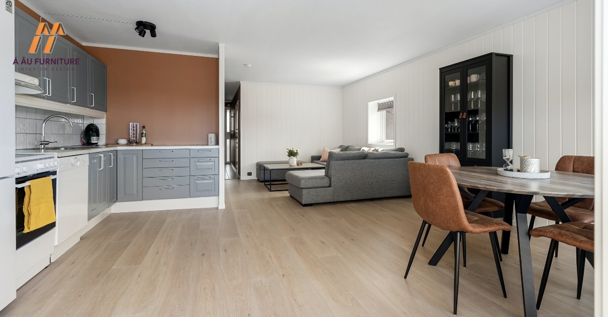 thiết kế phòng bếp nhà cấp 4