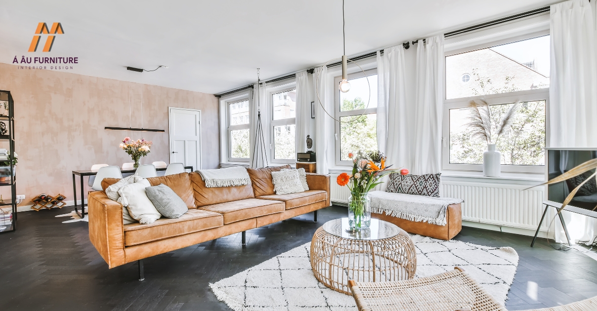 phòng khách nhà cấp 4