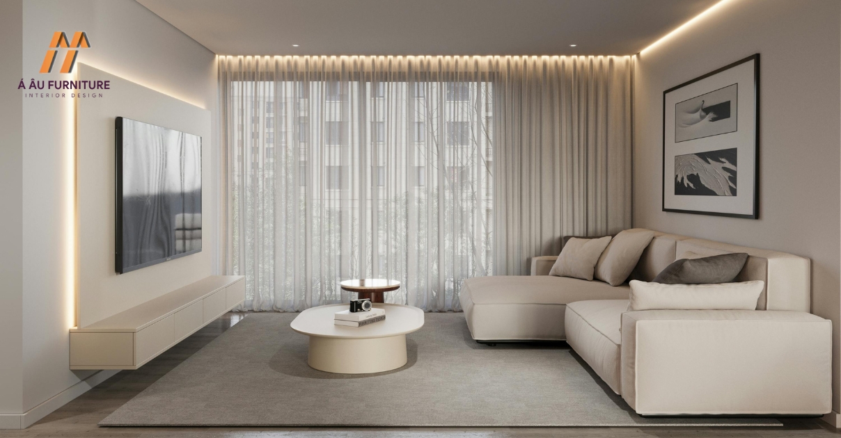 phòng khách nhà cấp 4