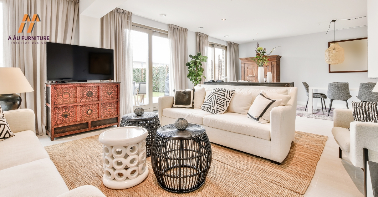 phòng khách nhà cấp 4