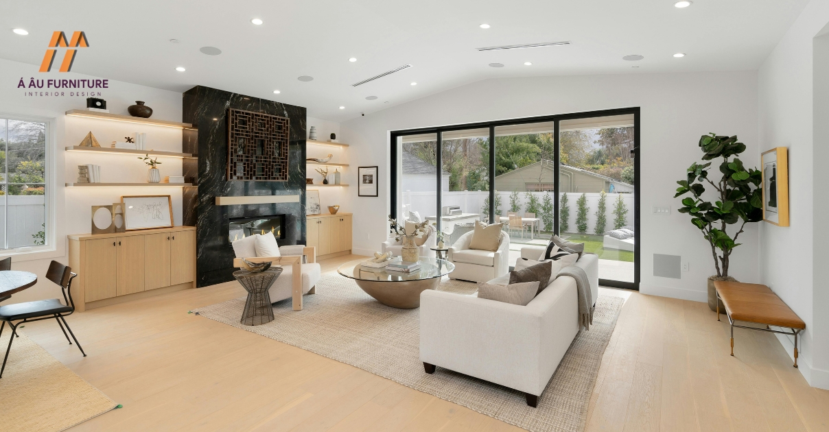 phòng khách nhà cấp 4