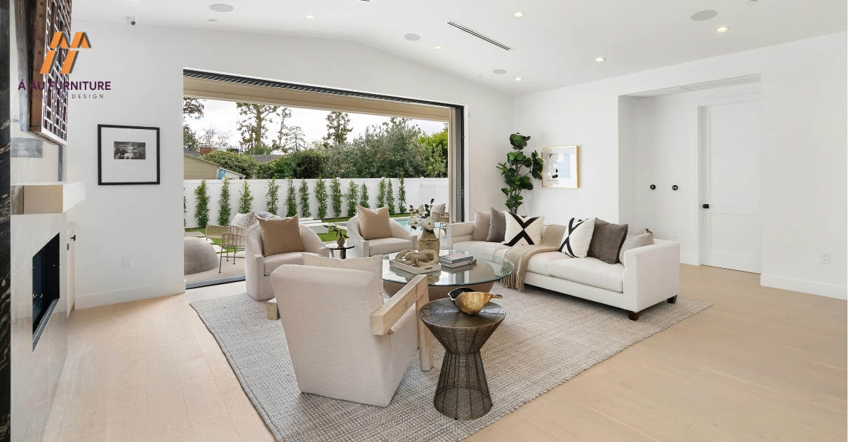 phòng khách nhà cấp 4