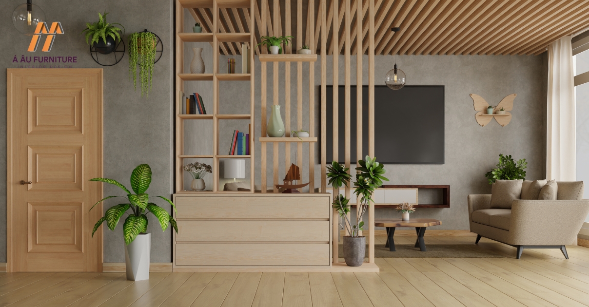 phòng khách nhà cấp 4