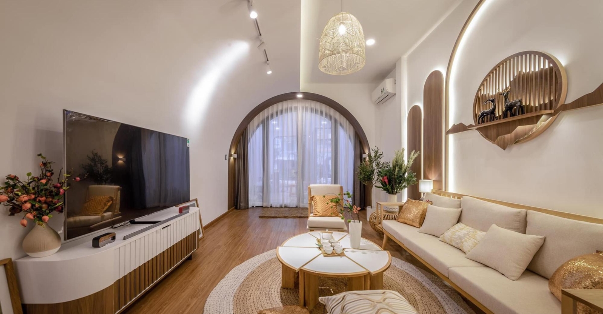 phòng khách nhà cấp 4