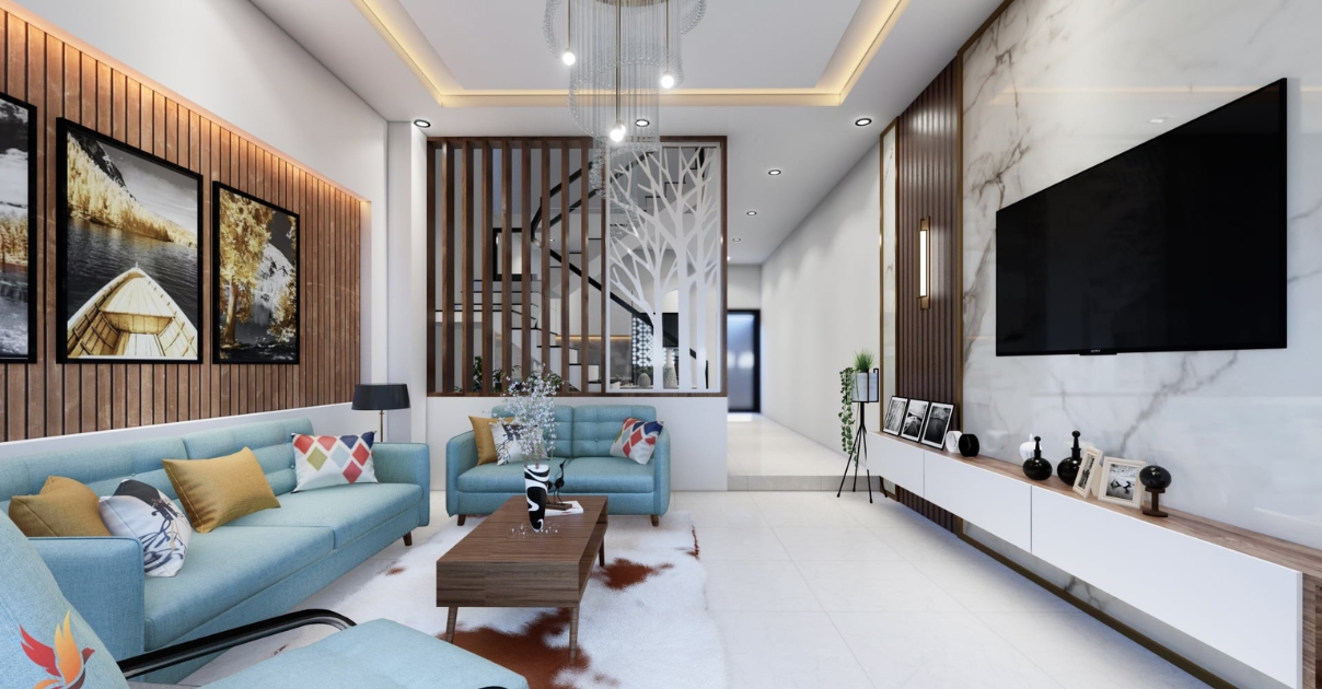 phòng khách nhà cấp 4