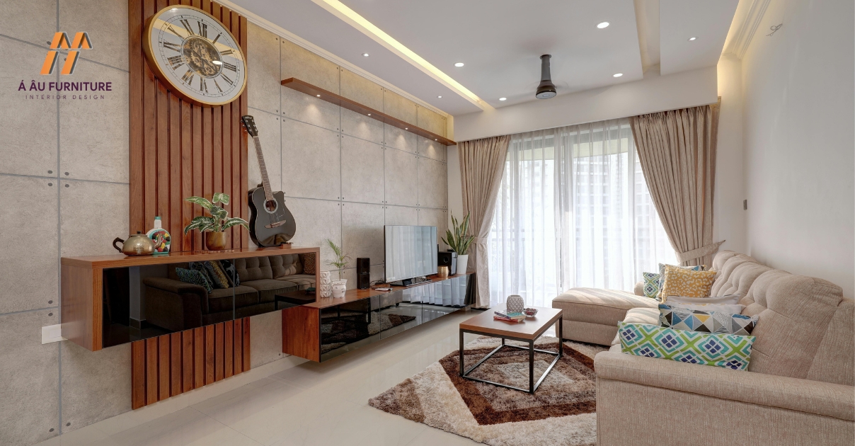 phòng khách nhà cấp 4