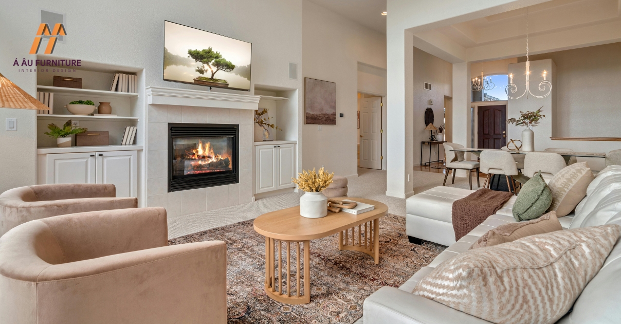 phòng khách nhà cấp 4