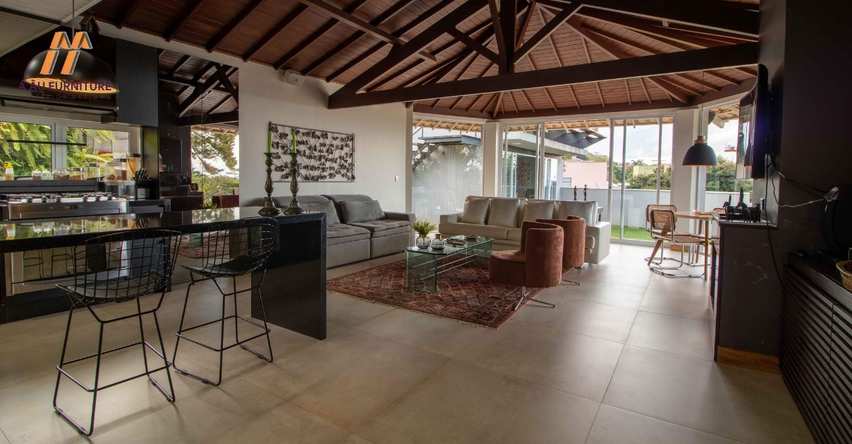 phòng khách nhà phố