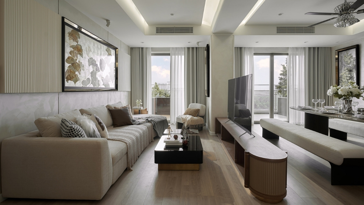 thiết kế nội thất phòng khách