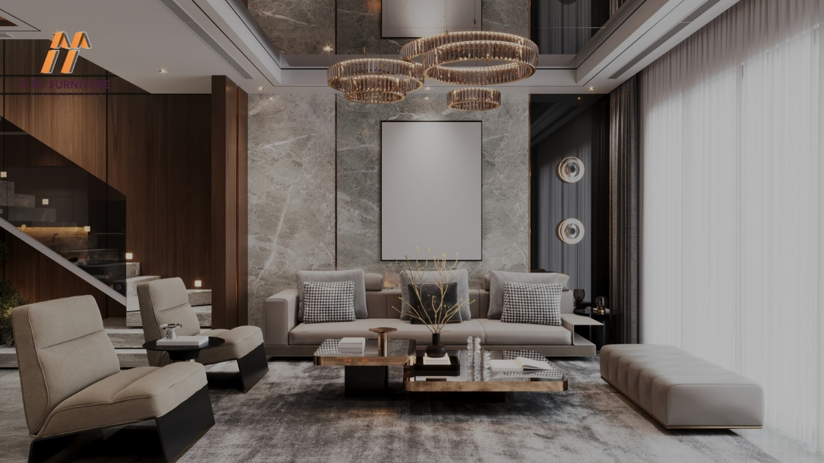 thiết kế nội thất phòng khách