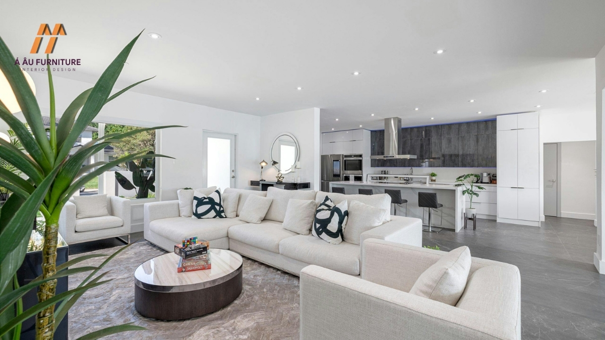 thiết kế nội thất phòng khách