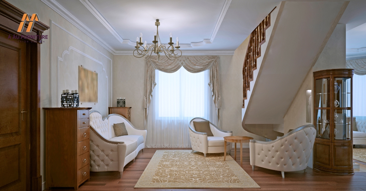 Phòng khách cổ điển