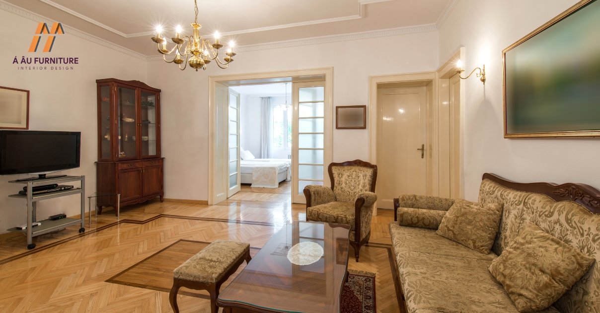 Phòng khách cổ điển