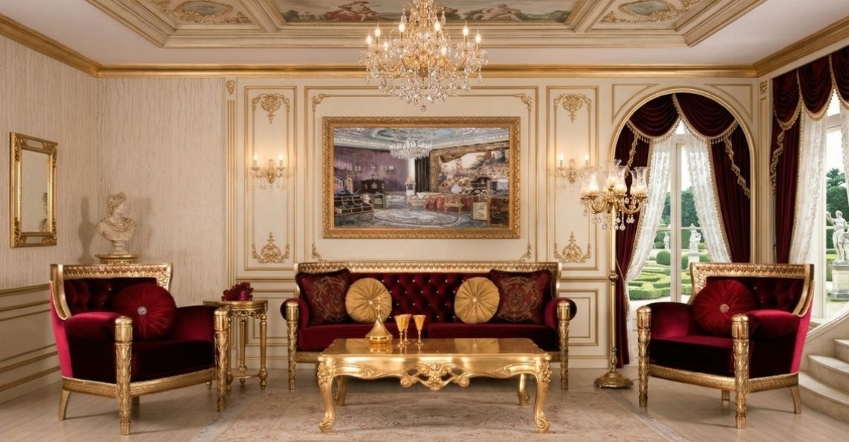 Phòng khách cổ điển