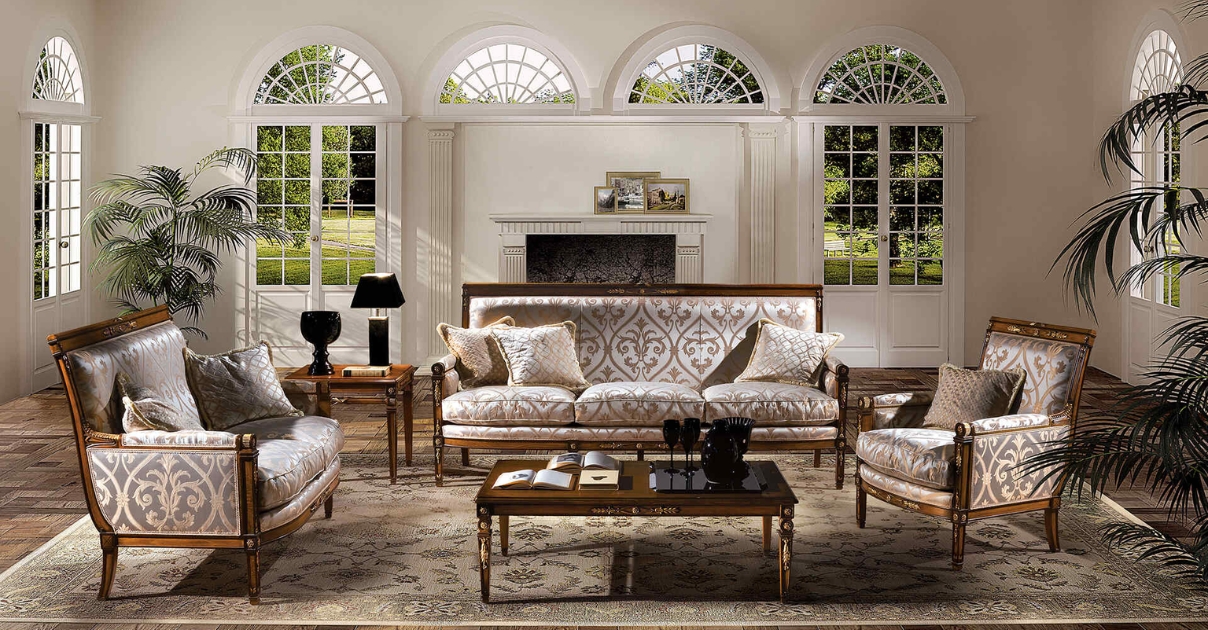 Phòng khách cổ điển