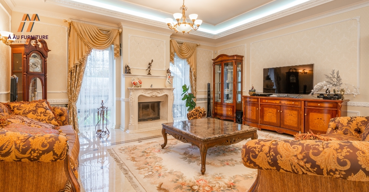 Phòng khách cổ điển