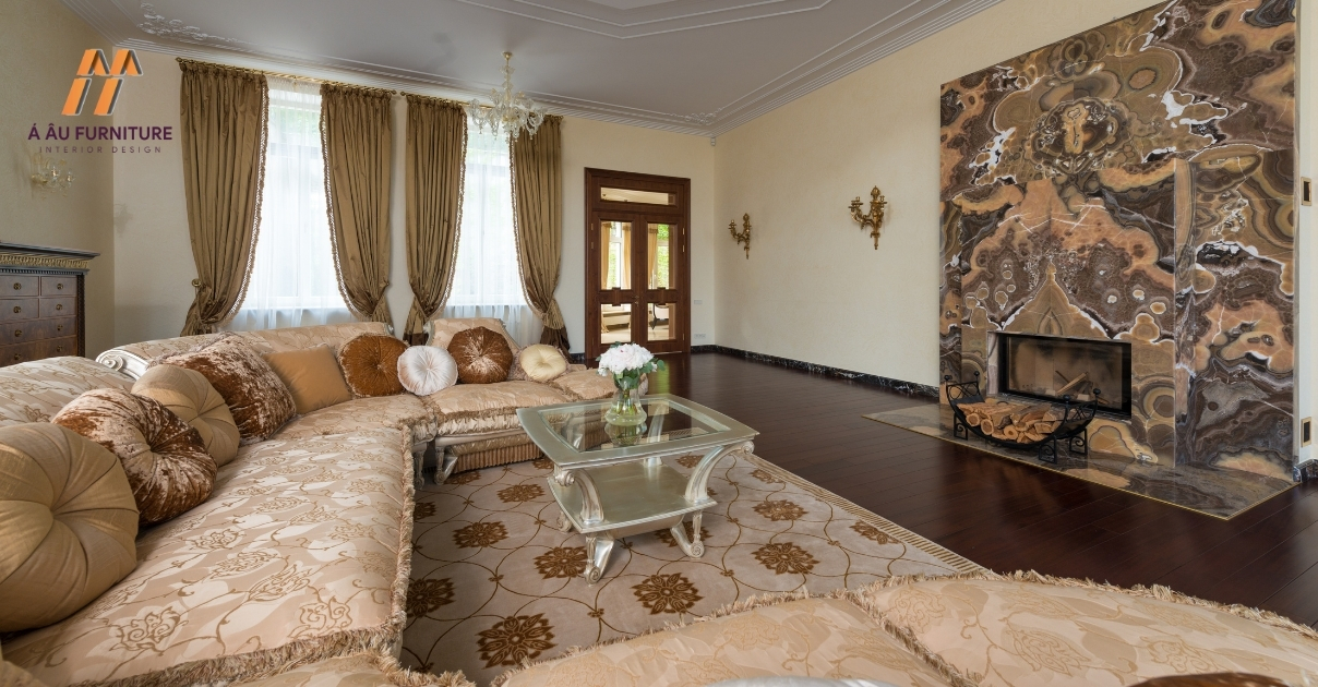 Phòng khách cổ điển