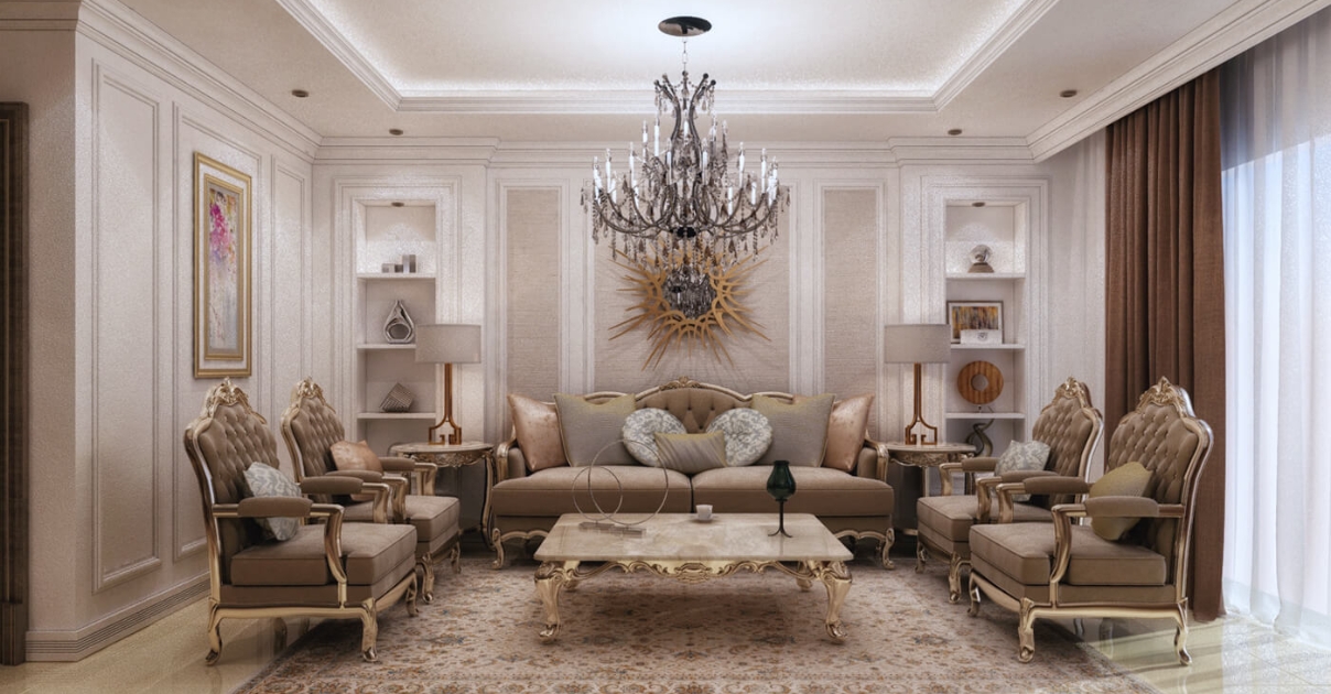 phòng khách nhà ống