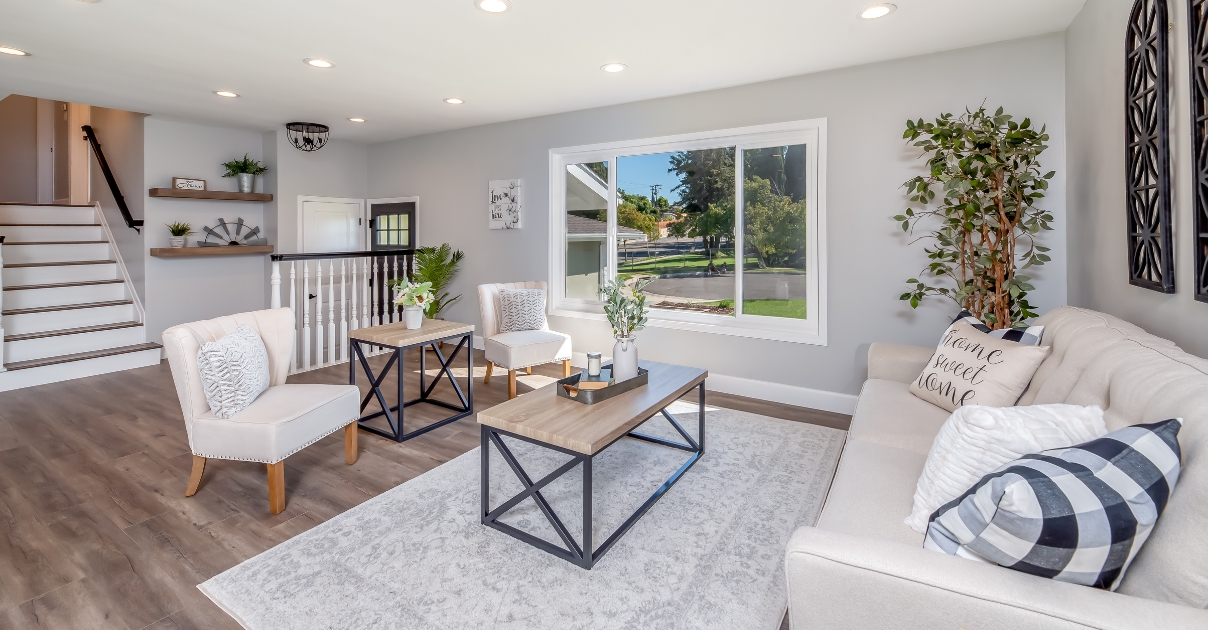 phòng khách nhà ống