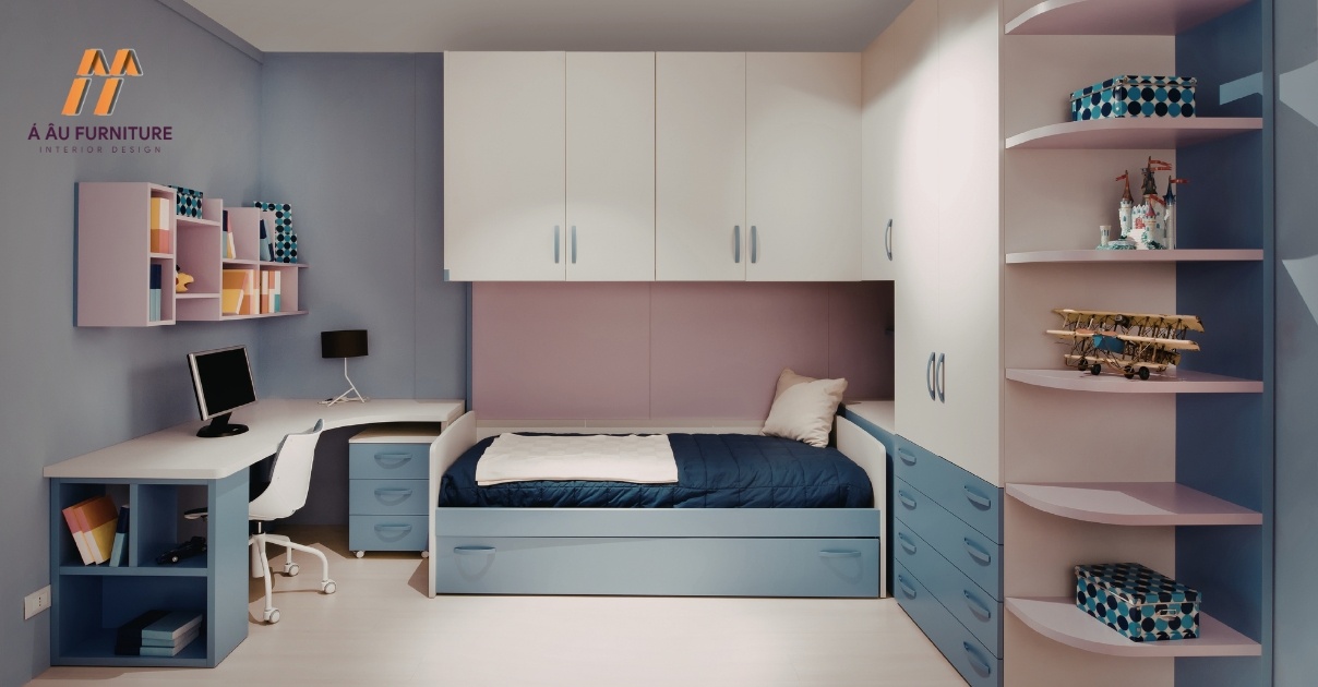 phòng ngủ nhỏ 8m2