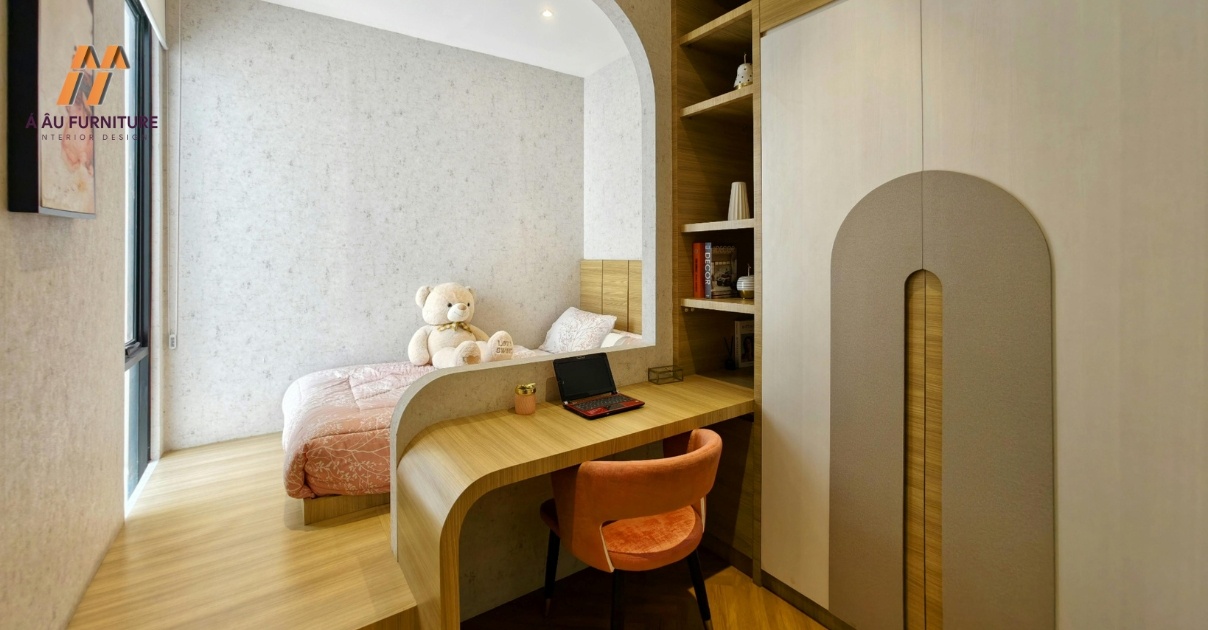 phòng ngủ nhỏ 8m2