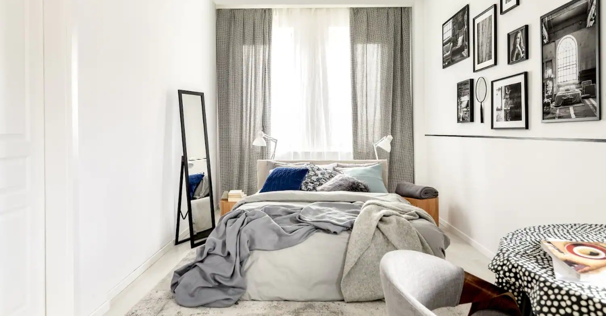 phòng ngủ nhỏ 8m2