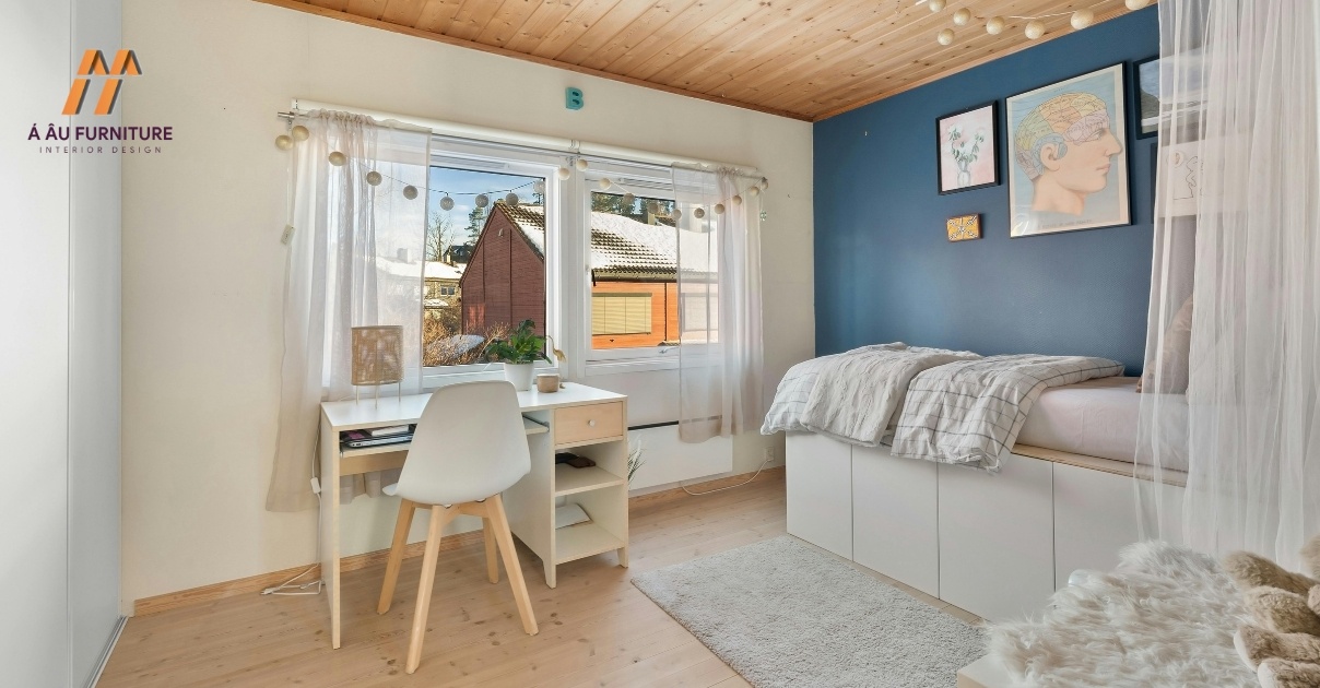 phòng ngủ nhỏ 8m2